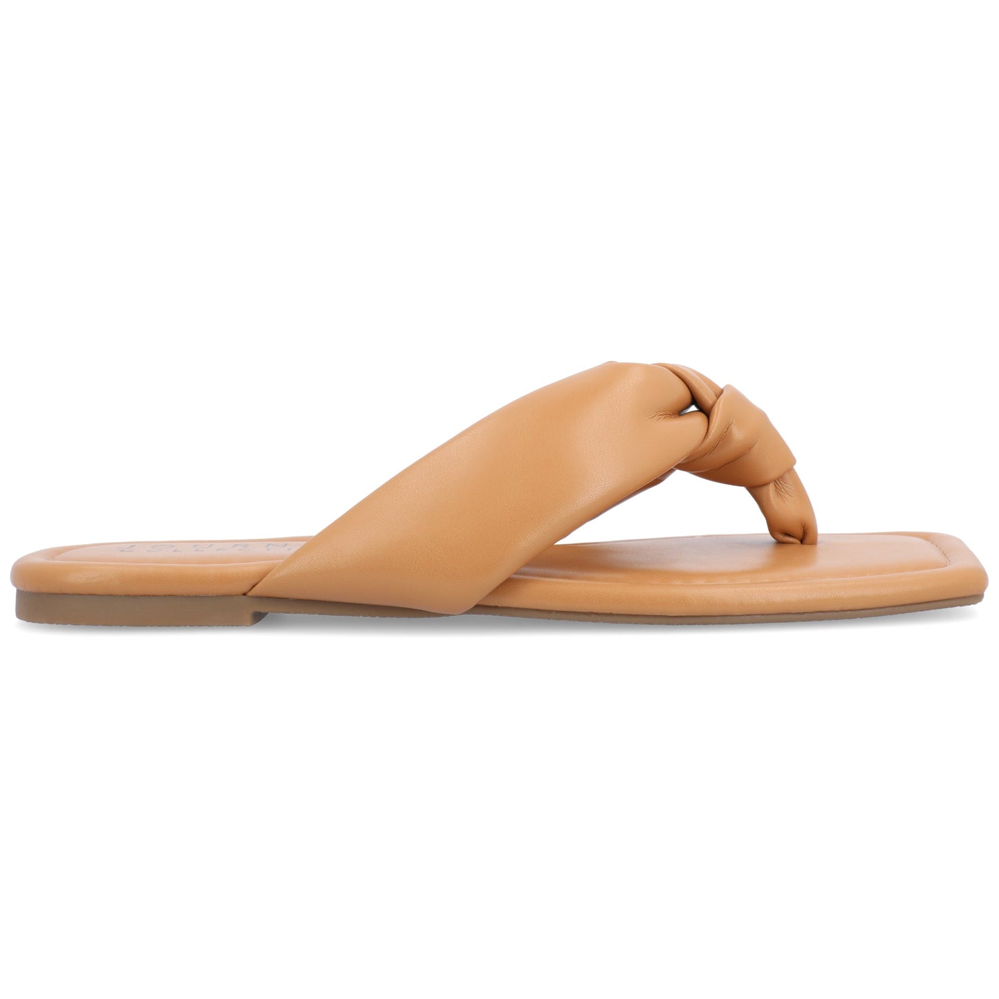 JOURNEE Collection Ares - Flip-Flop Sandals, Tan