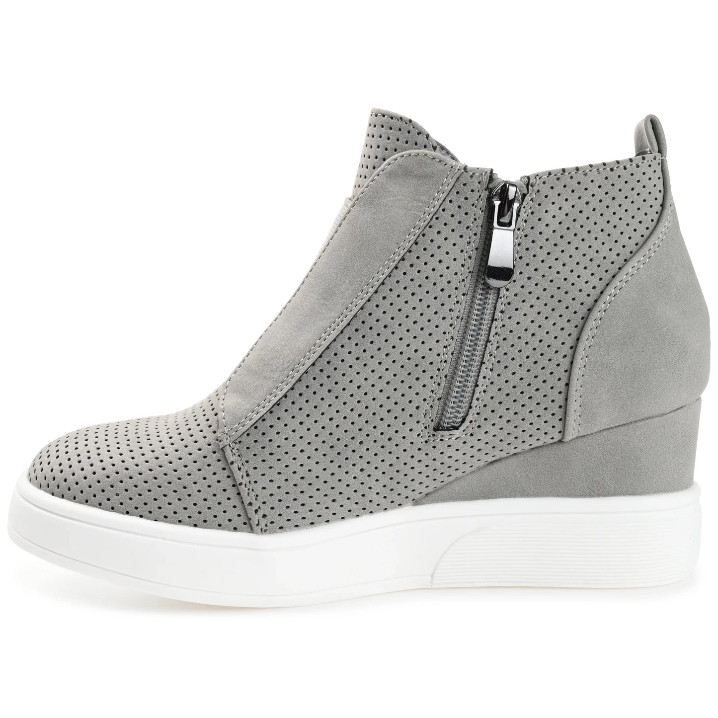 JOURNEE Collection Clara Senakers - Wide - Width, Grey