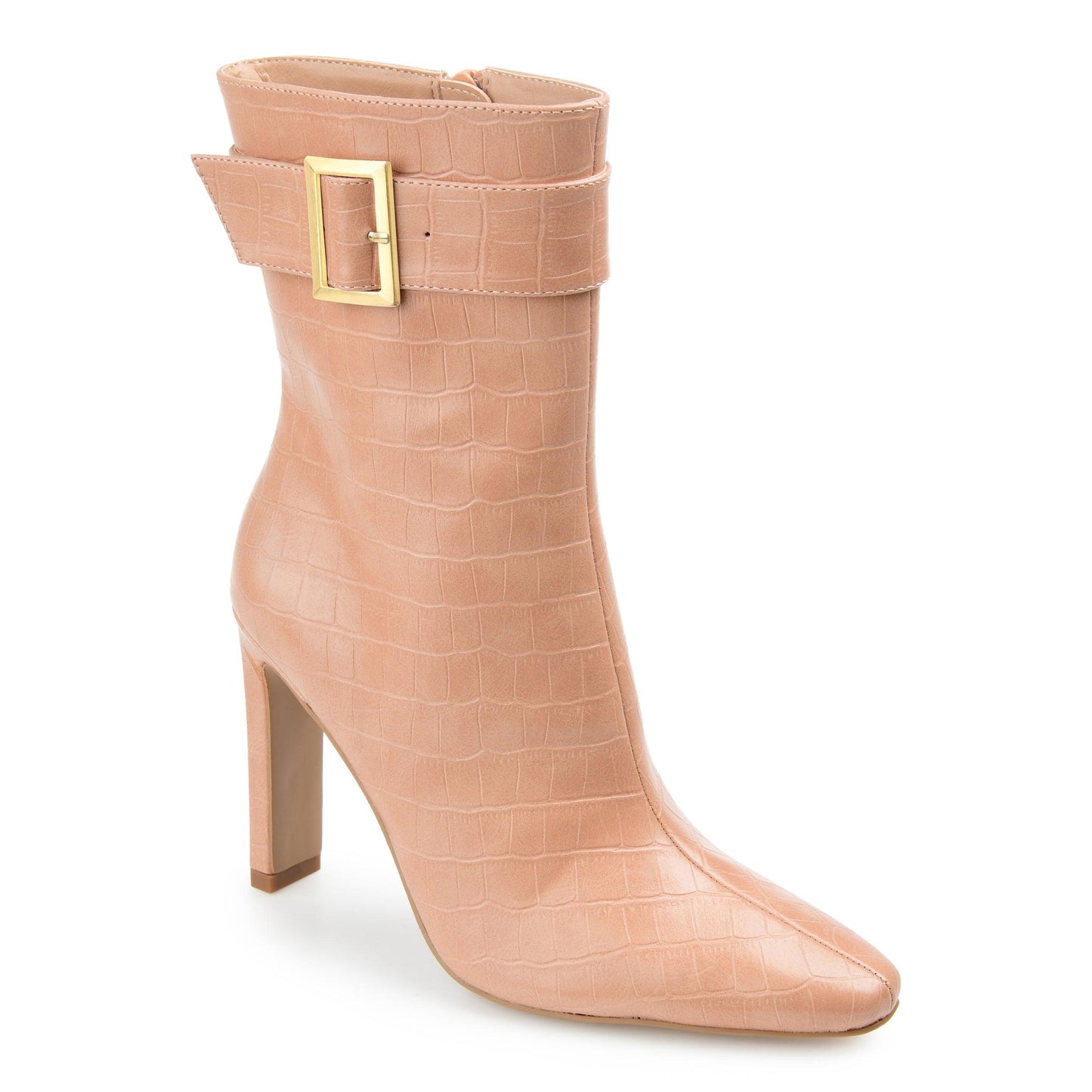 JOURNEE Collection Elanie Booties, Tan
