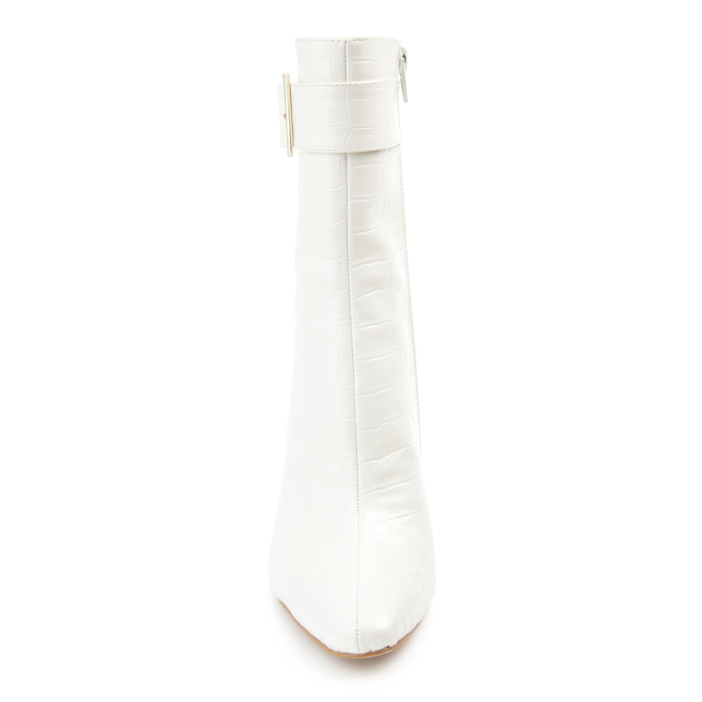 JOURNEE Collection Elanie Booties, White