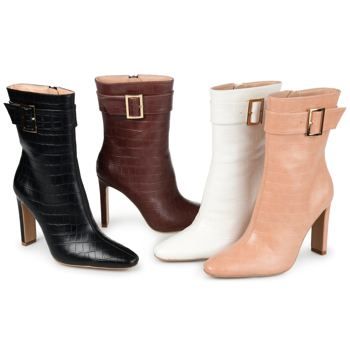 JOURNEE Collection Elanie Booties, ALL