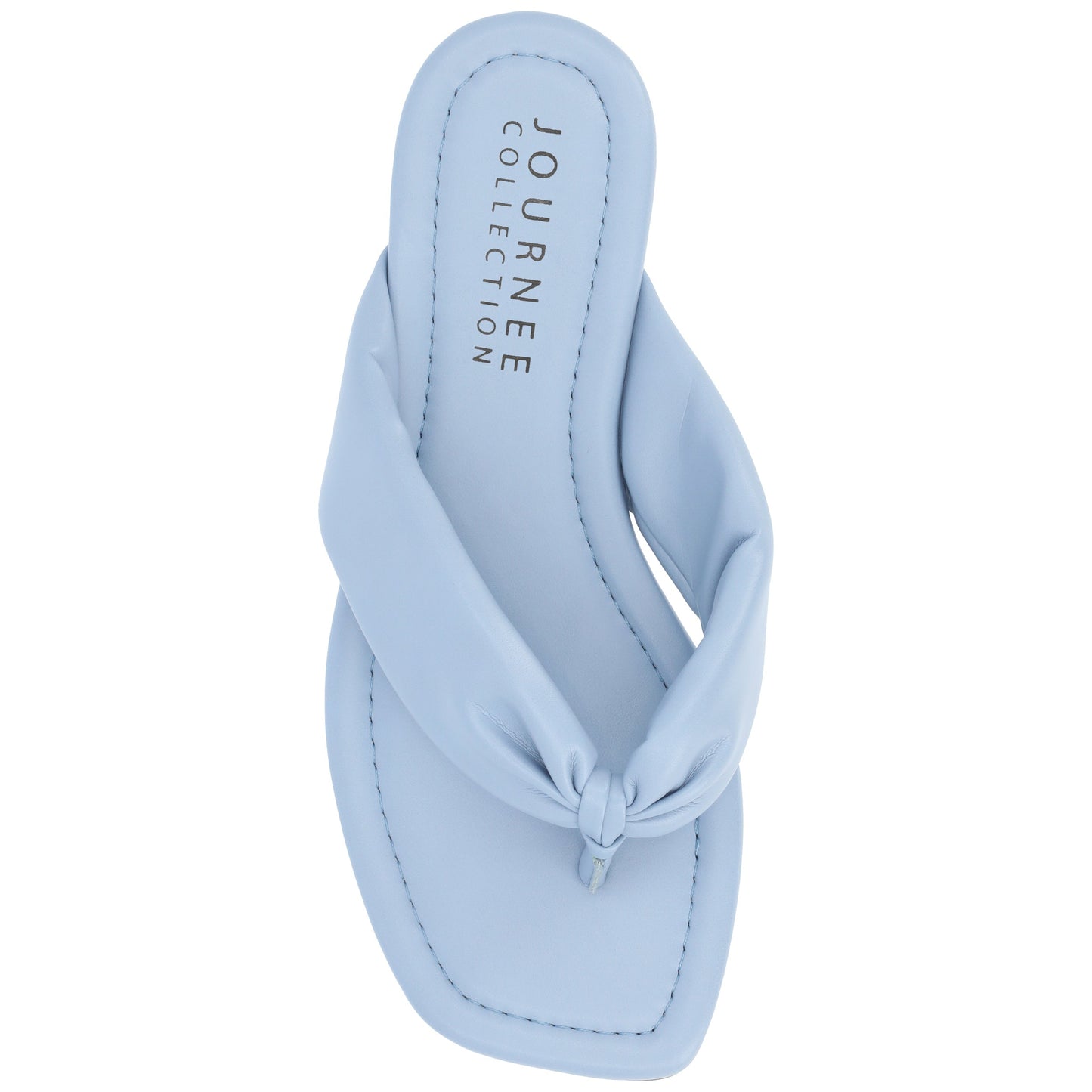 JOURNEE Collection Kyleen Flip-Flop Sandals, Blue