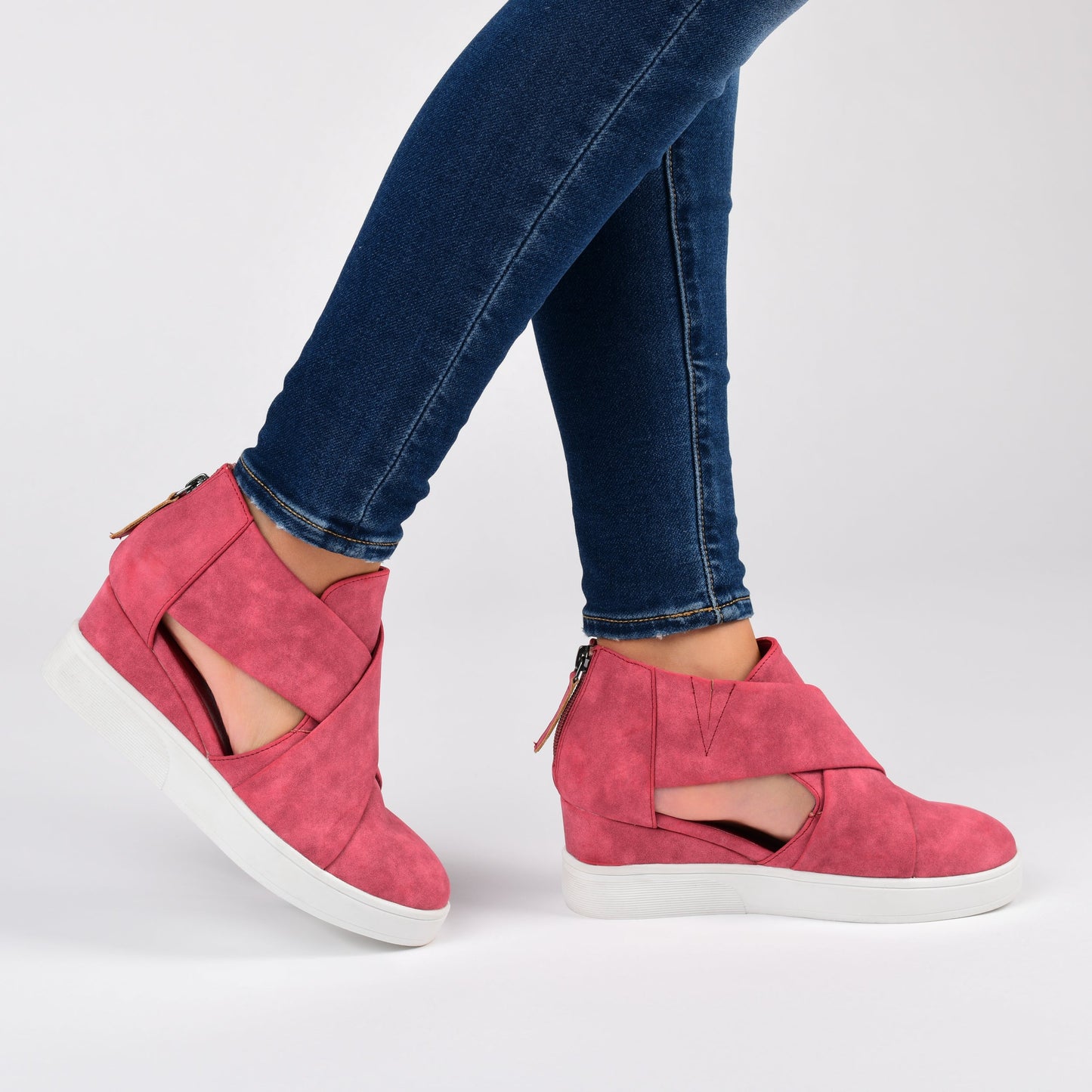 JOURNEE Collection Seena Sneakers, Pink