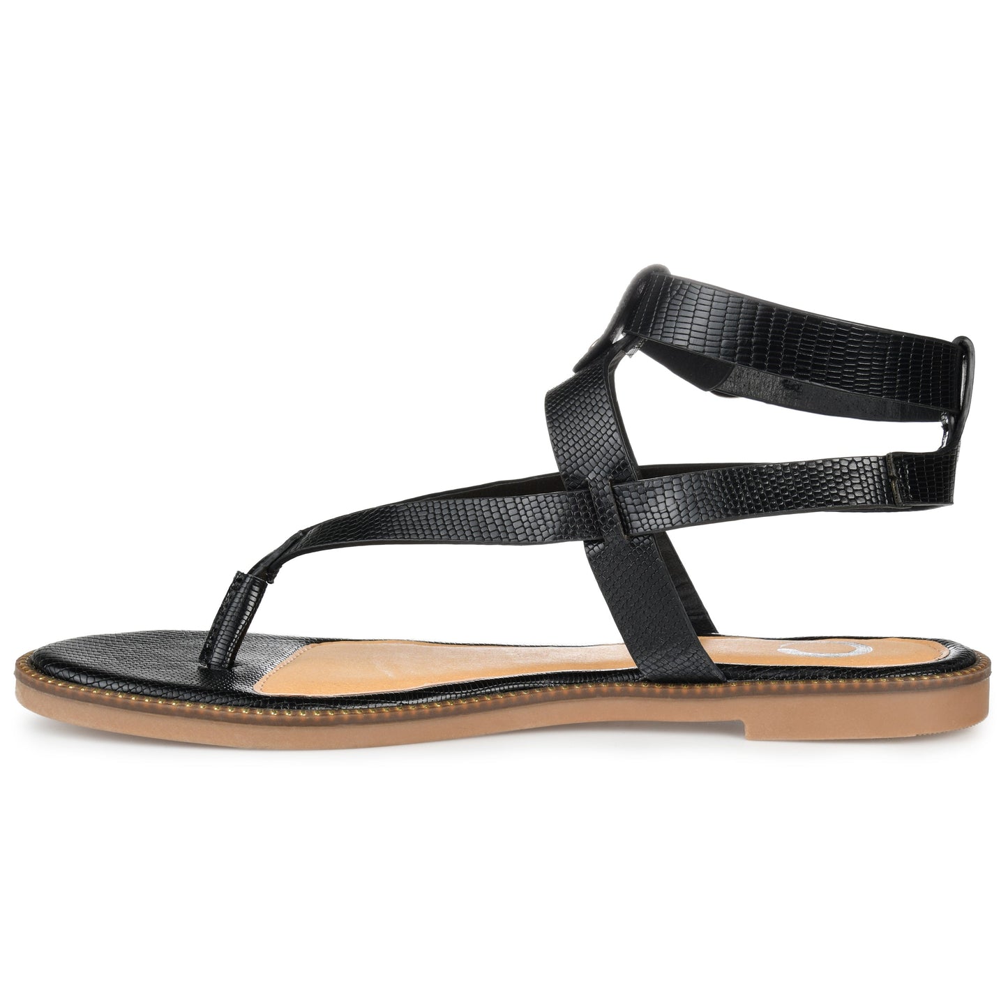 JOURNEE Collection Tangie - Flip-Flop Sandals, Black