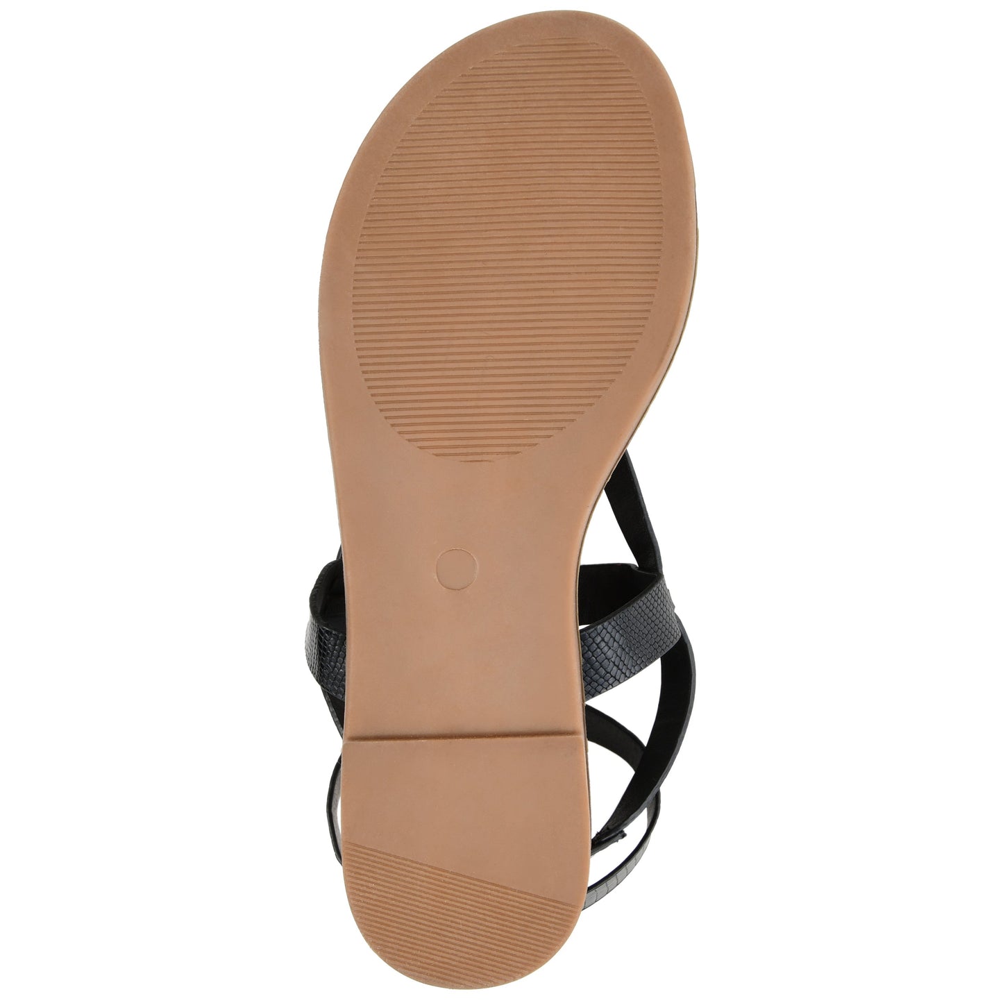 JOURNEE Collection Tangie - Flip-Flop Sandals, Black