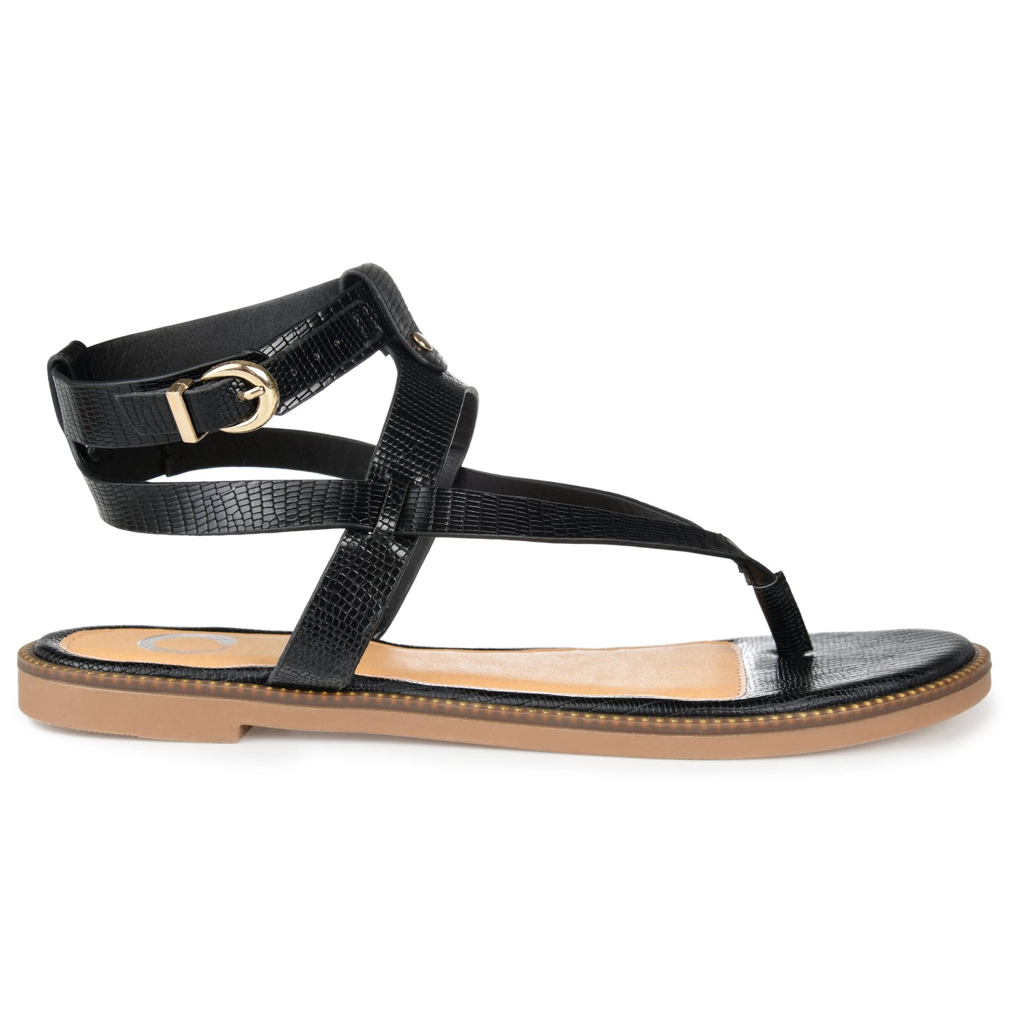 JOURNEE Collection Tangie - Flip-Flop Sandals, Black