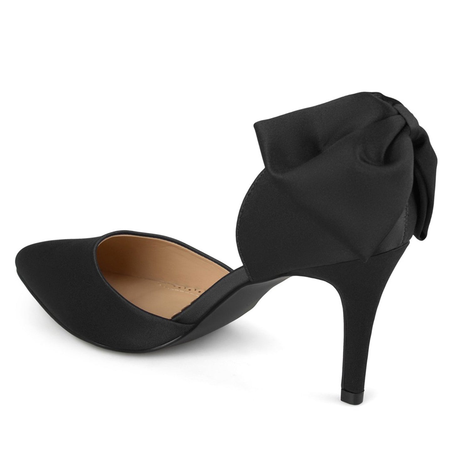 JOURNEE Collection Tanzi D'Orsay Bow Pump Test 23132