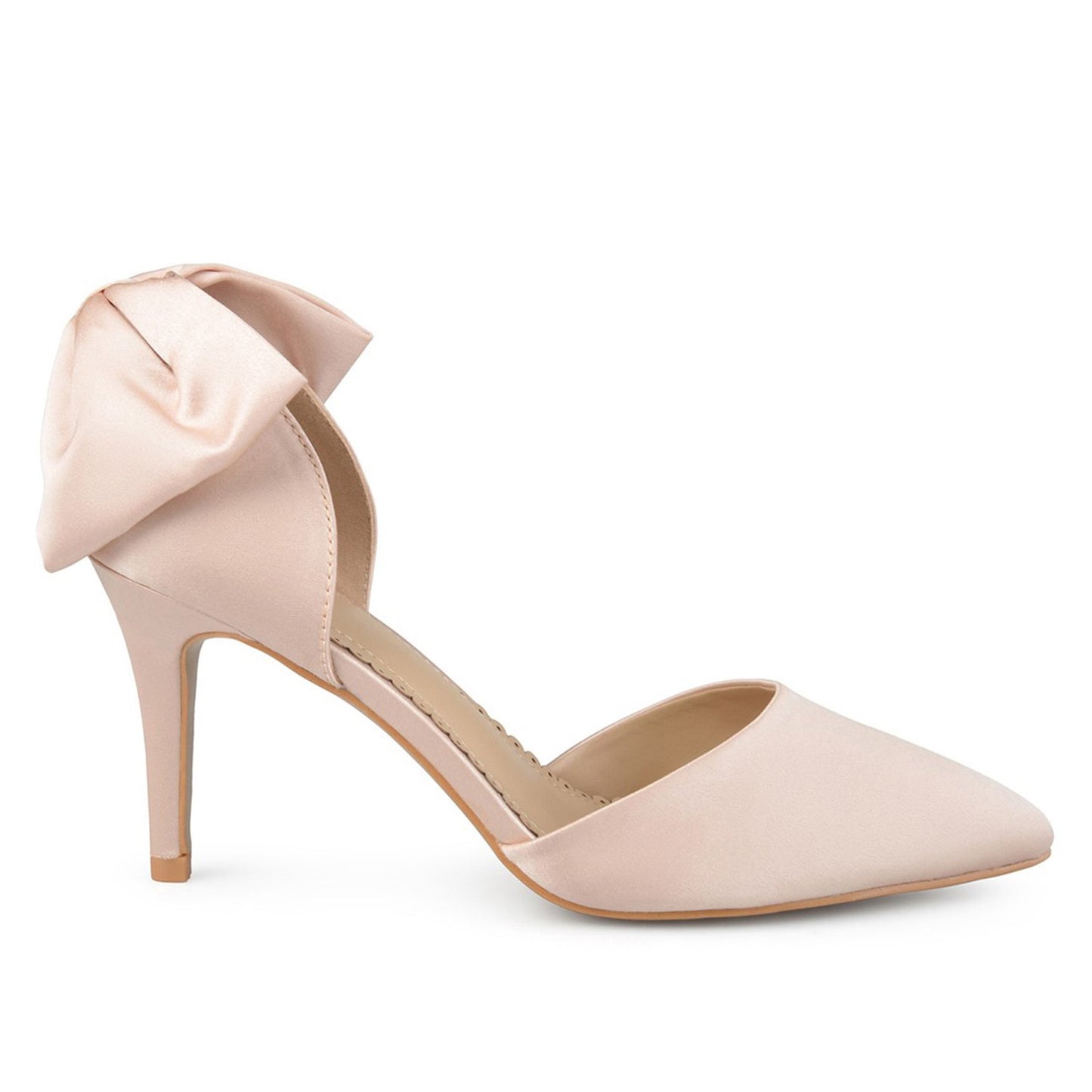 JOURNEE Collection Tanzi D'Orsay Bow Pump Test 23132