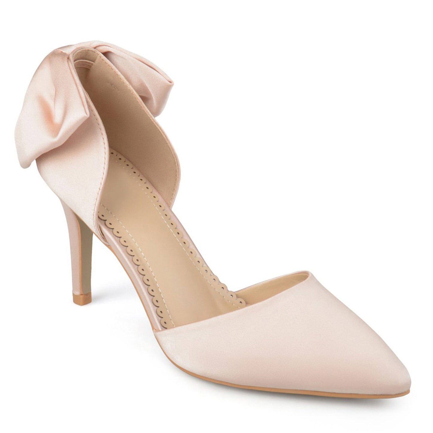 JOURNEE Collection Tanzi D'Orsay Bow Pump Test 23132