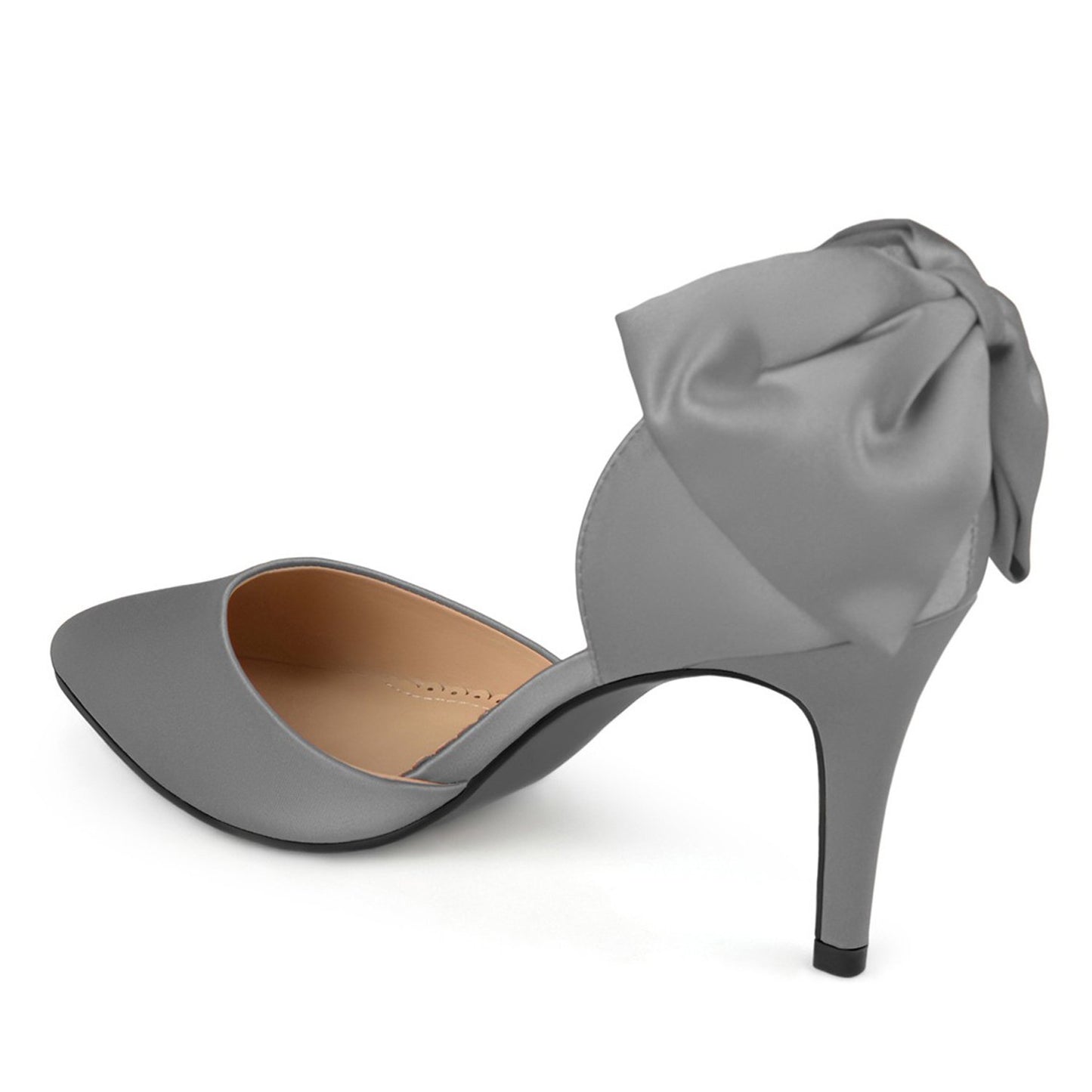 JOURNEE Collection Tanzi D'Orsay Bow Pump Test 23132