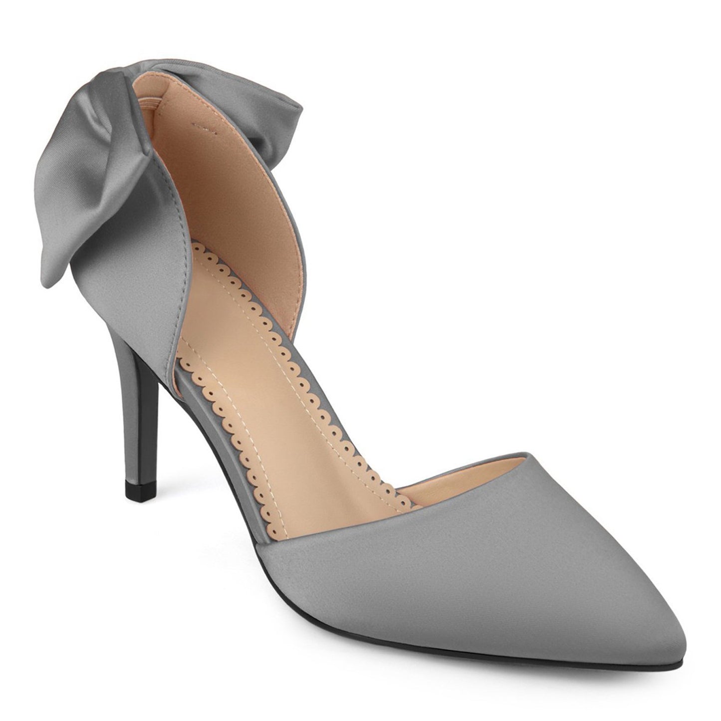 JOURNEE Collection Tanzi D'Orsay Bow Pump Test 23132
