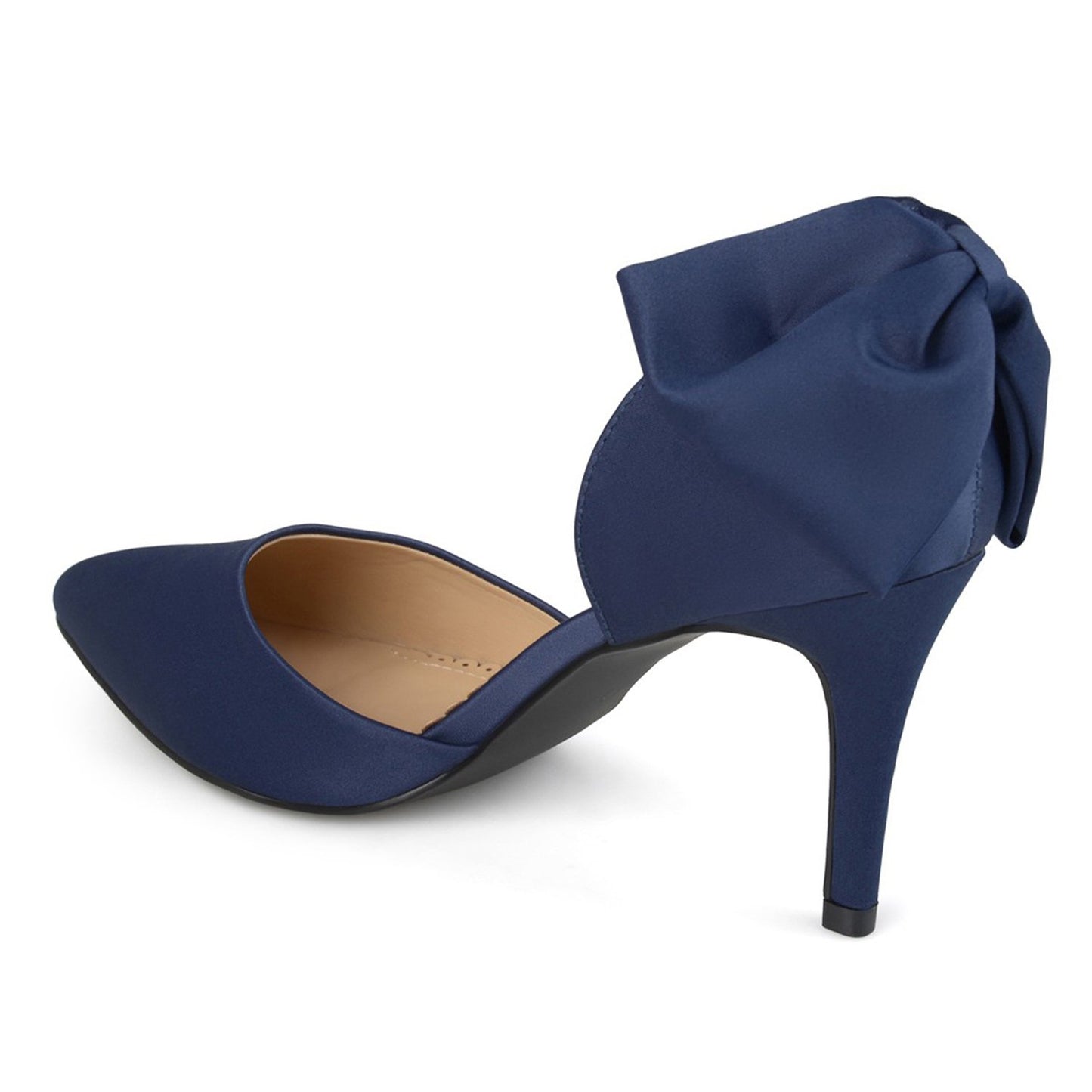 JOURNEE Collection Tanzi D'Orsay Bow Pump Test 23132