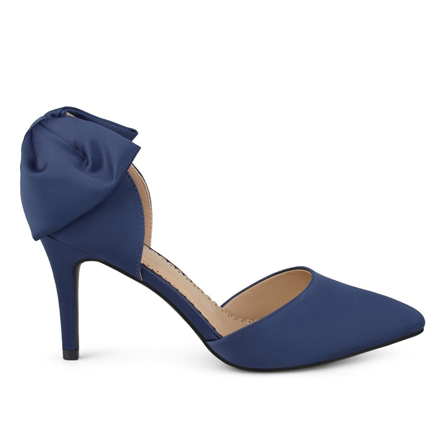 JOURNEE Collection Tanzi D'Orsay Bow Pump Test 23132