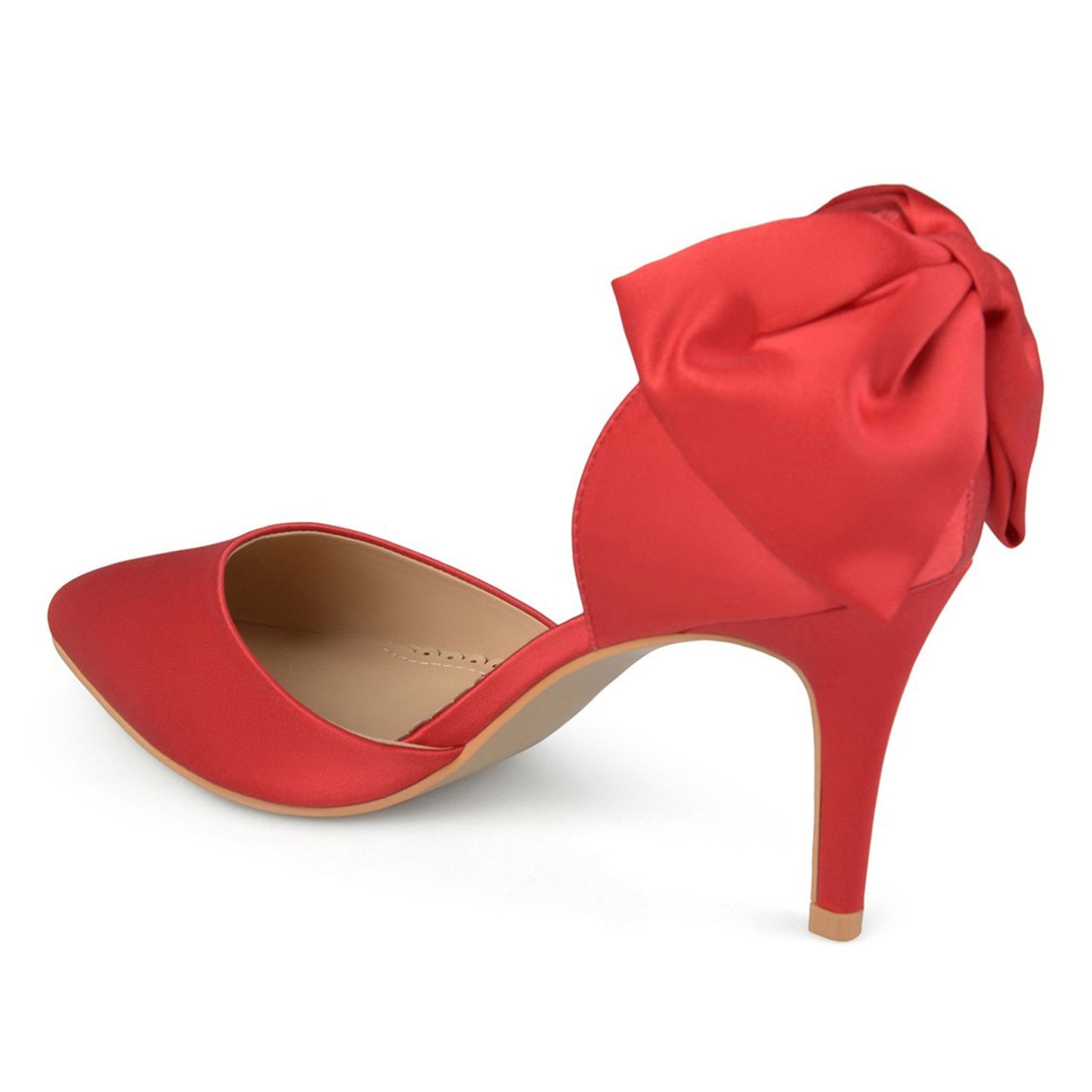 JOURNEE Collection Tanzi D'Orsay Bow Pump Test 23132