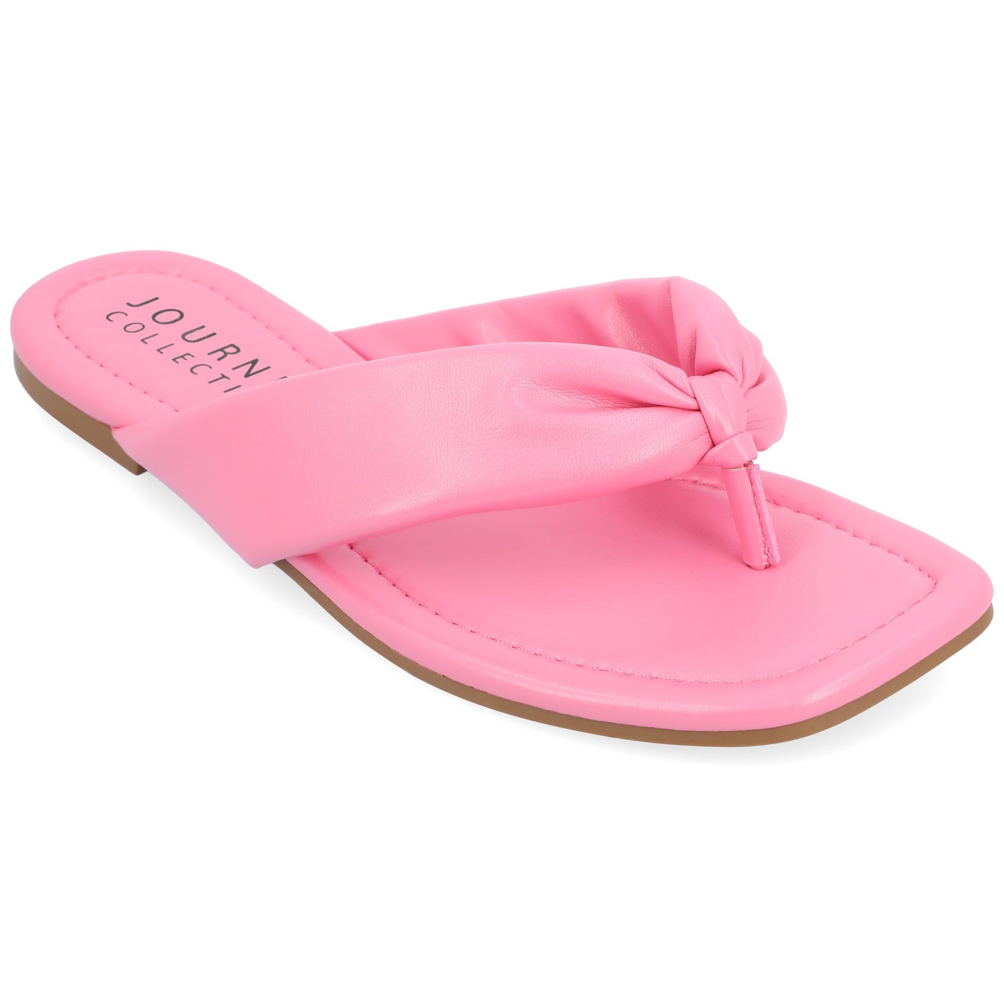 JOURNEE Collection Kyleen Flip-Flop Sandals, Pink