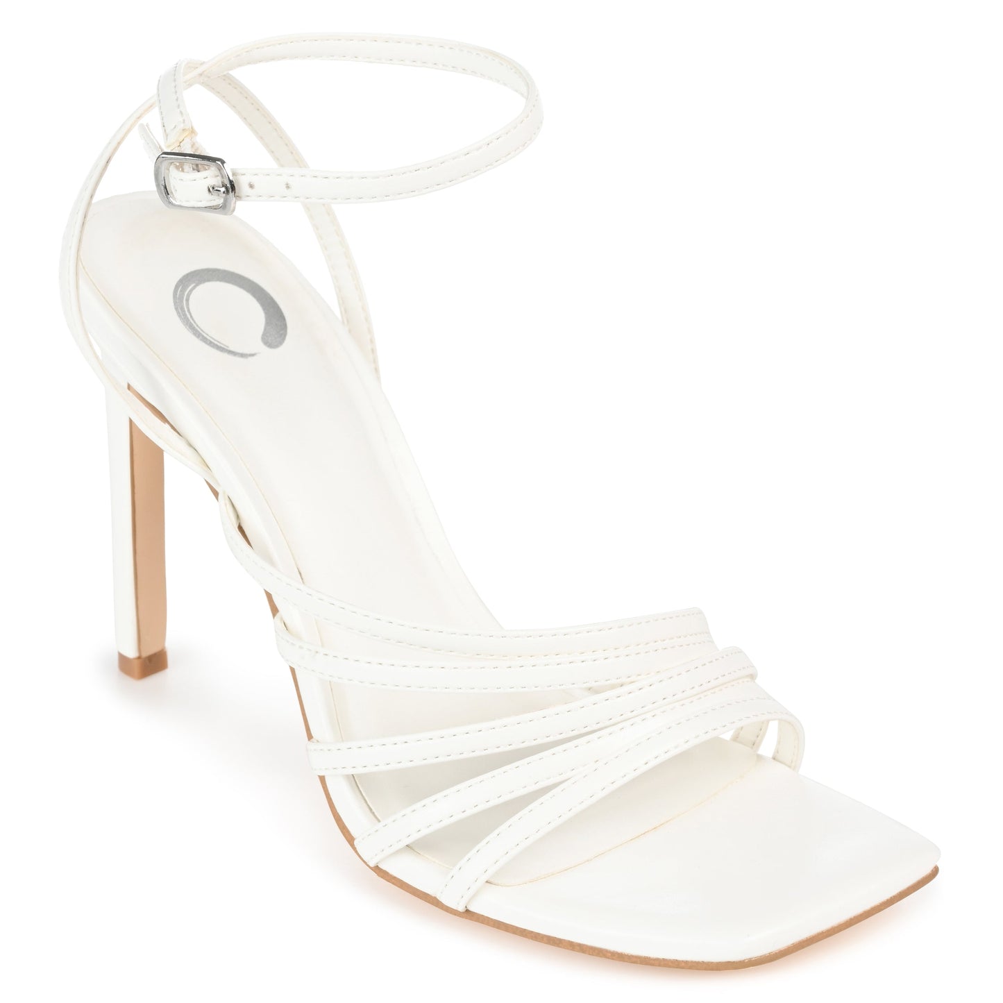 JOURNEE Collection Louella Heels, White