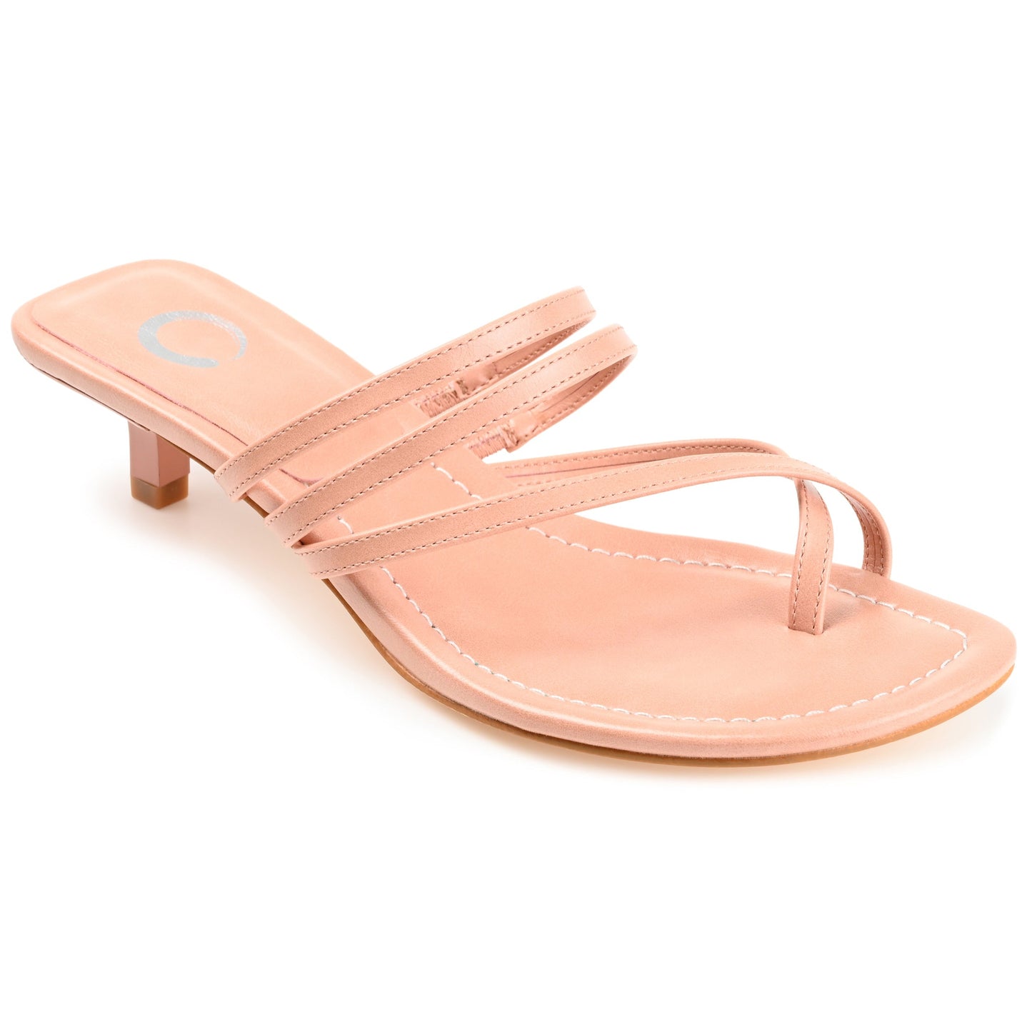JOURNEE Collection Lettie Heels, Blush