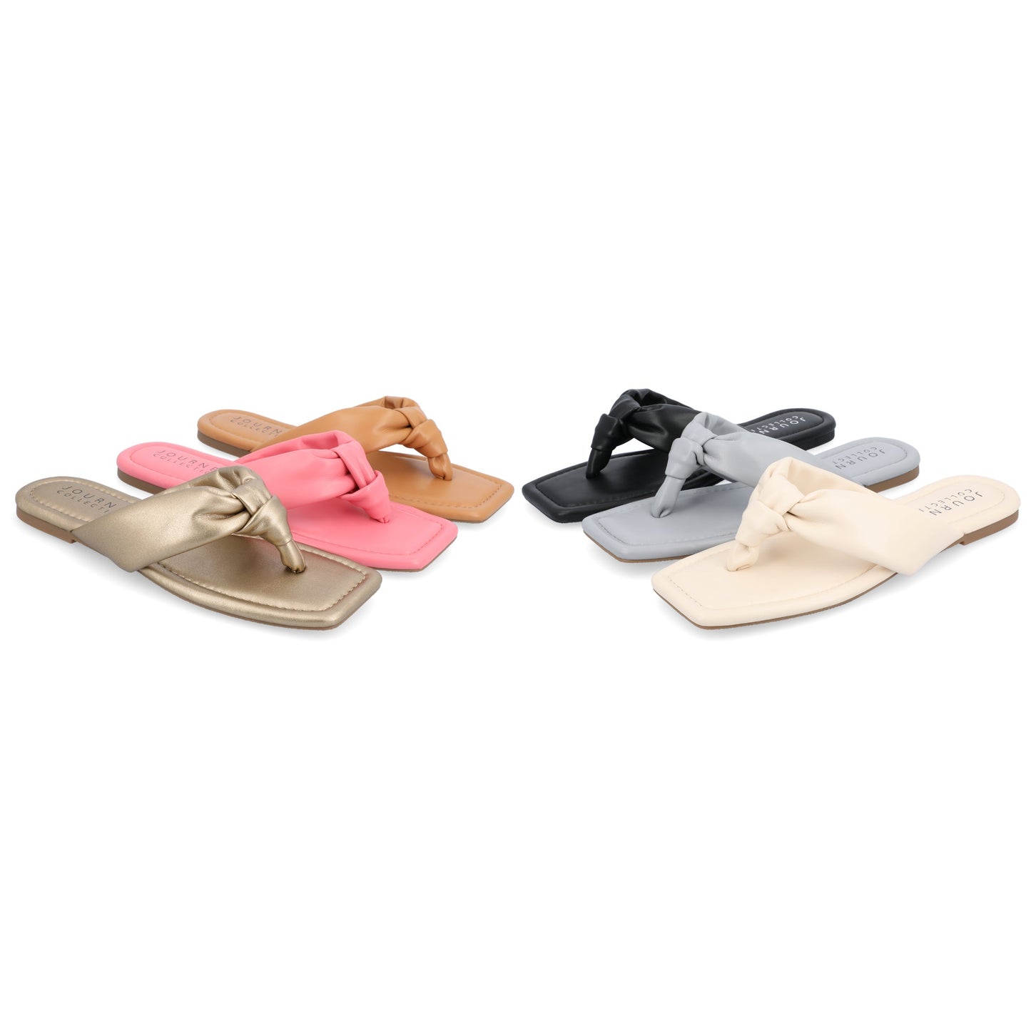 JOURNEE Collection Ares - Flip-Flop Sandals, ALL