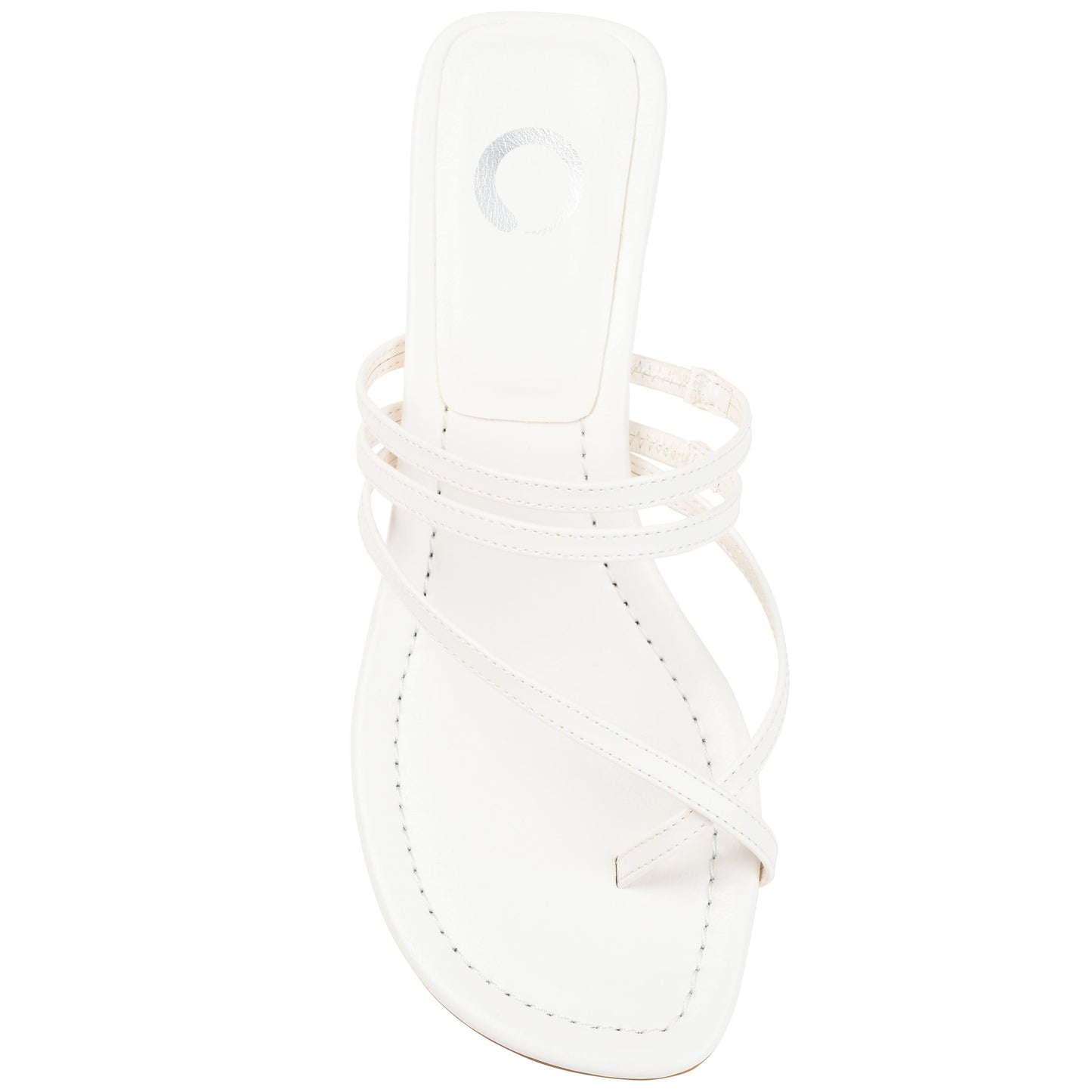 JOURNEE Collection Lettie Heels, White