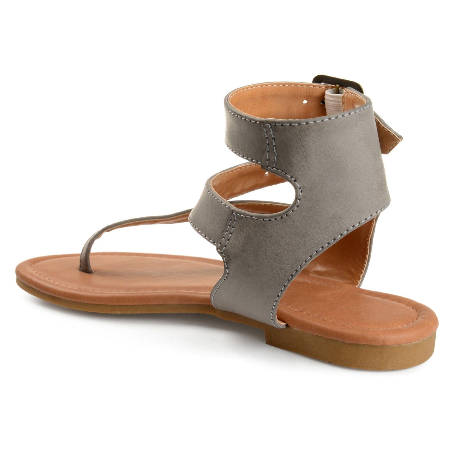 JOURNEE Collection Kyle - Flip-Flop Sandals, Grey