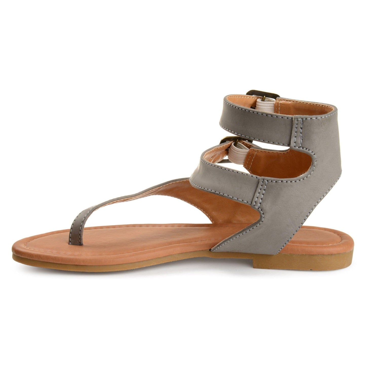 JOURNEE Collection Kyle - Flip-Flop Sandals, Grey