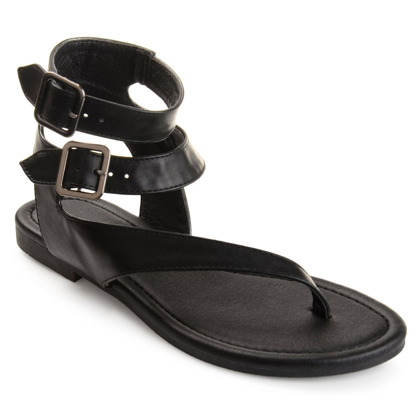 JOURNEE Collection Kyle - Flip-Flop Sandals, Black