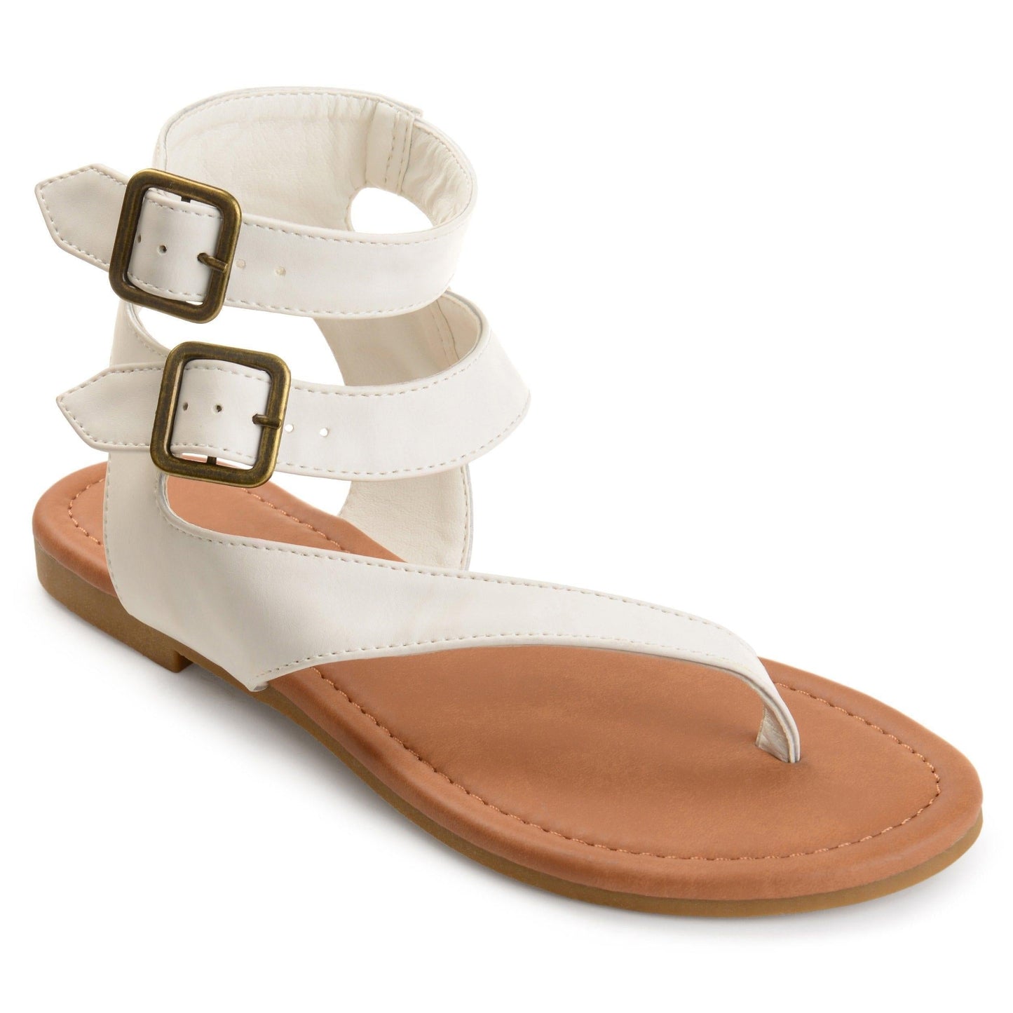 JOURNEE Collection Kyle - Flip-Flop Sandals, White