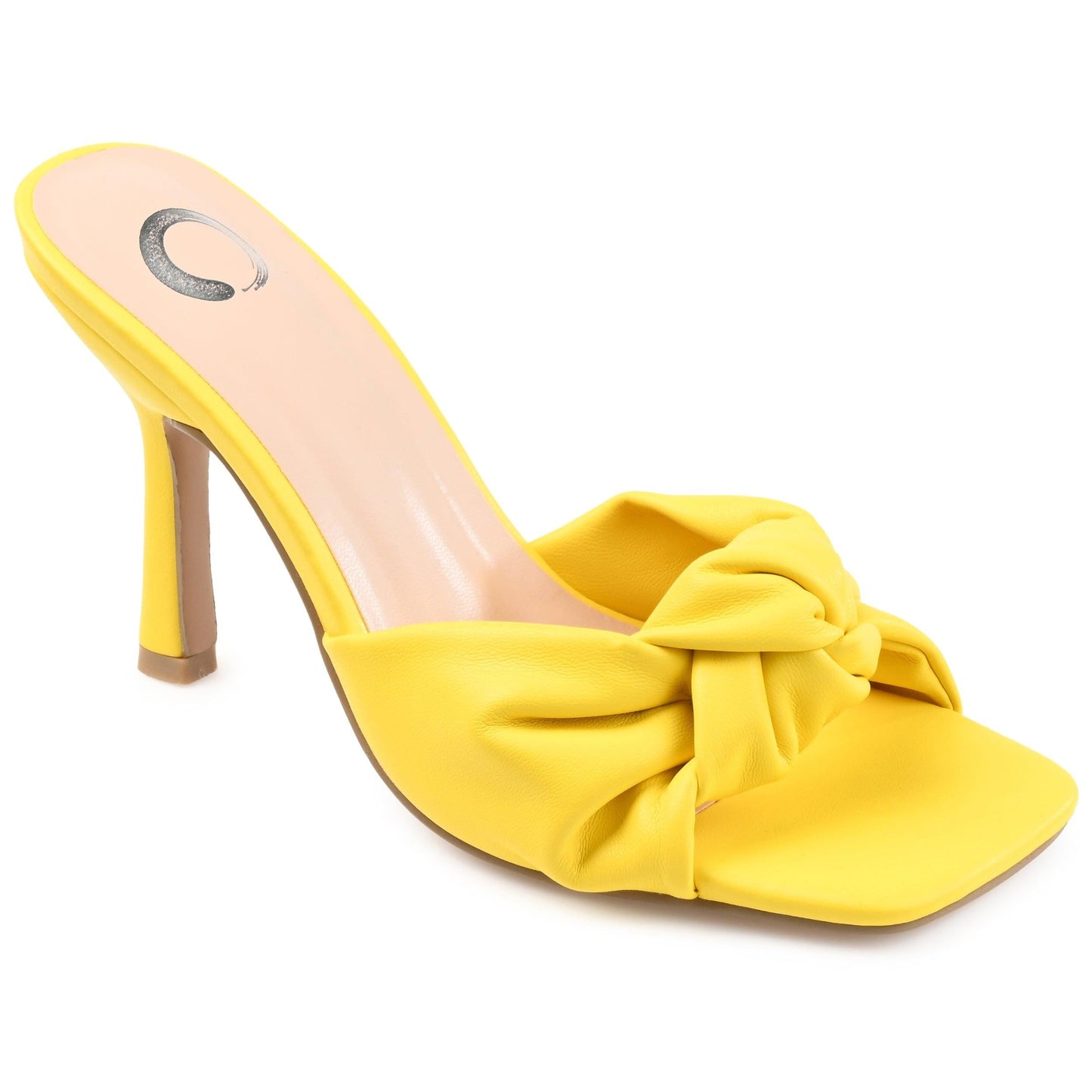 JOURNEE Collection Diorra Heels, Yellow