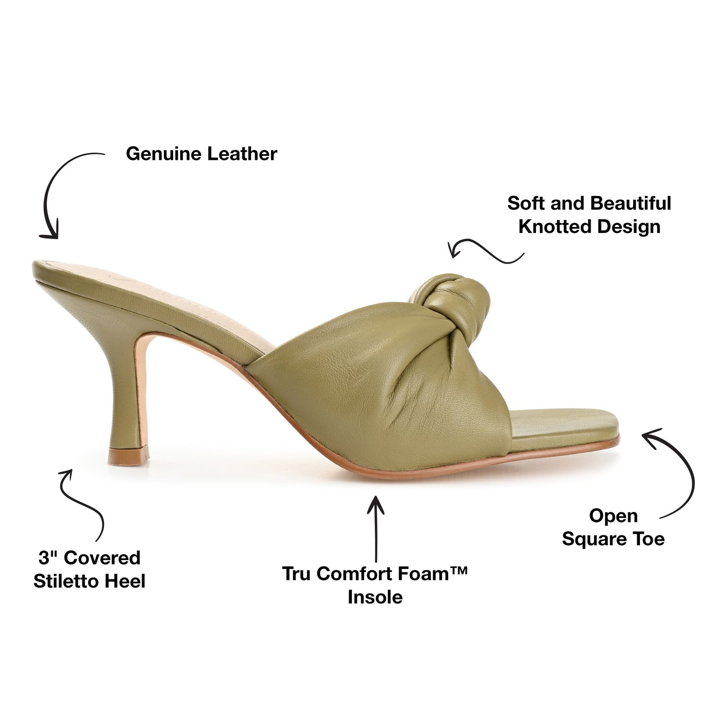 JOURNEE Collection FINLEE HEELS, Large