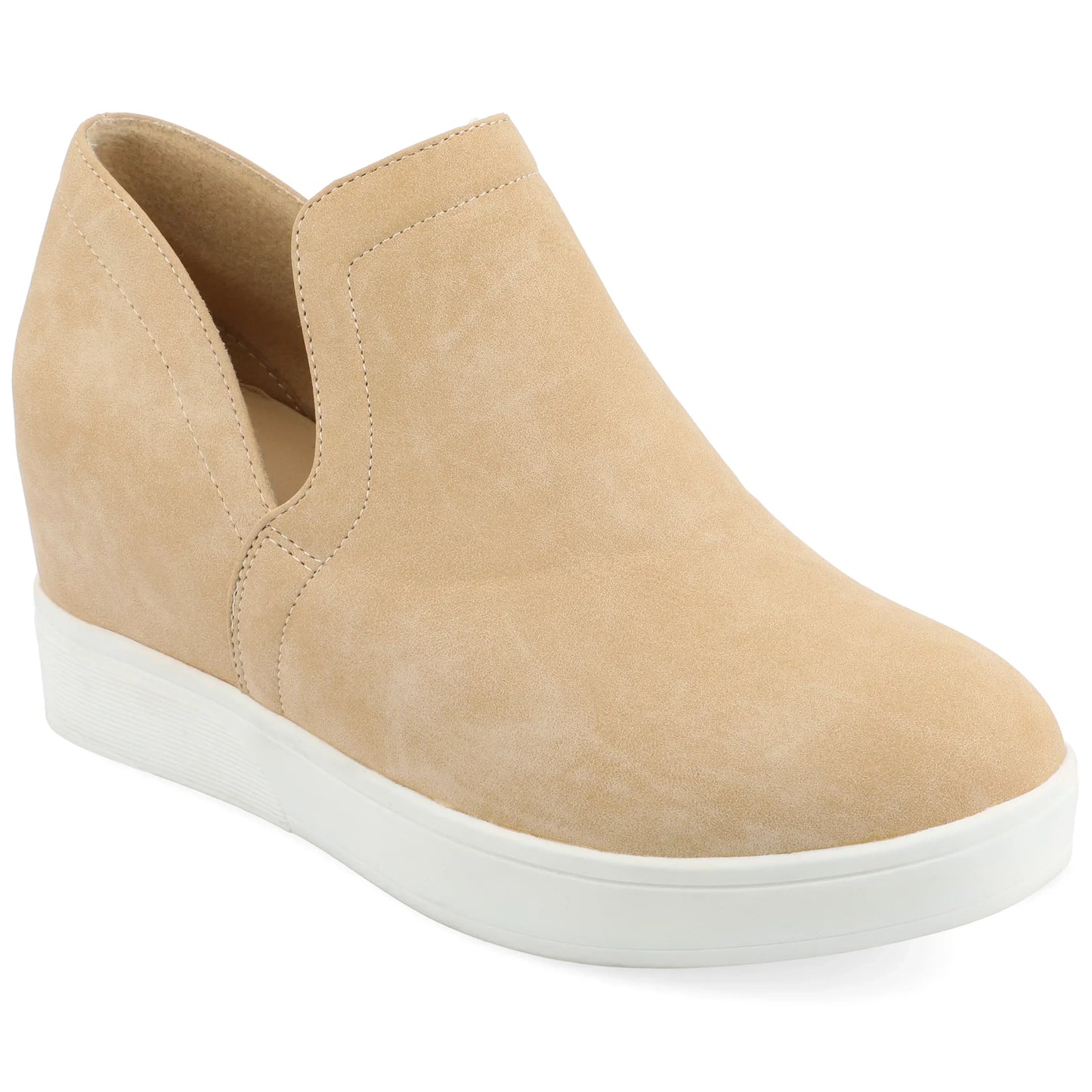 JOURNEE Collection Cardi Sneaker _Standard Width, Tan