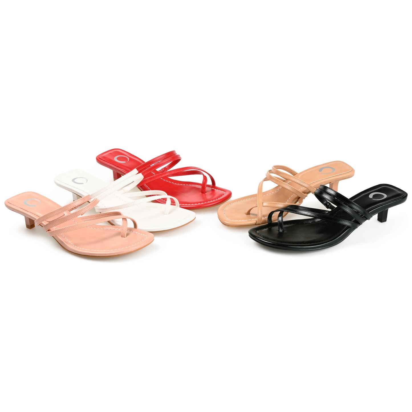 JOURNEE Collection Lettie Heels, All