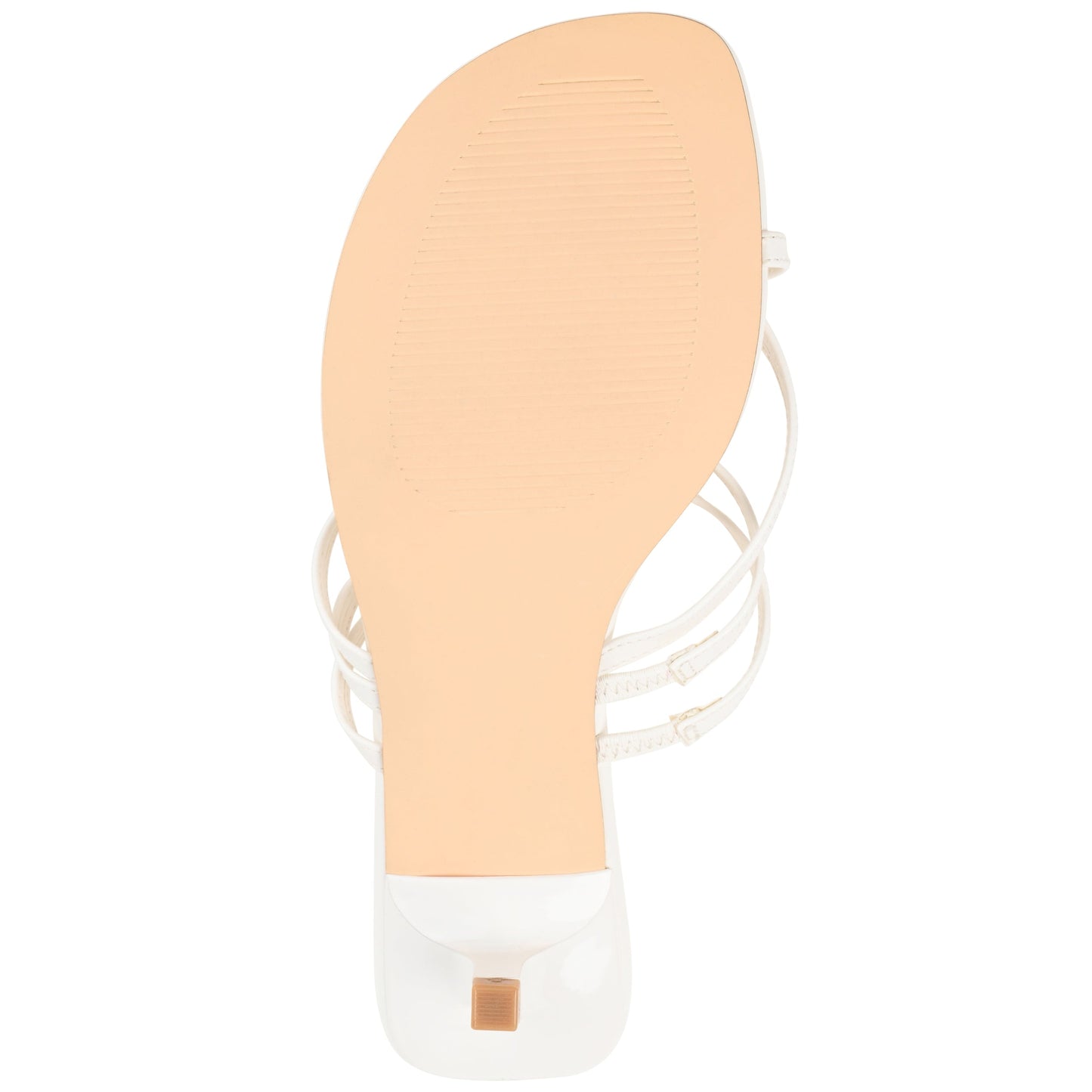 JOURNEE Collection Lettie Heels, White