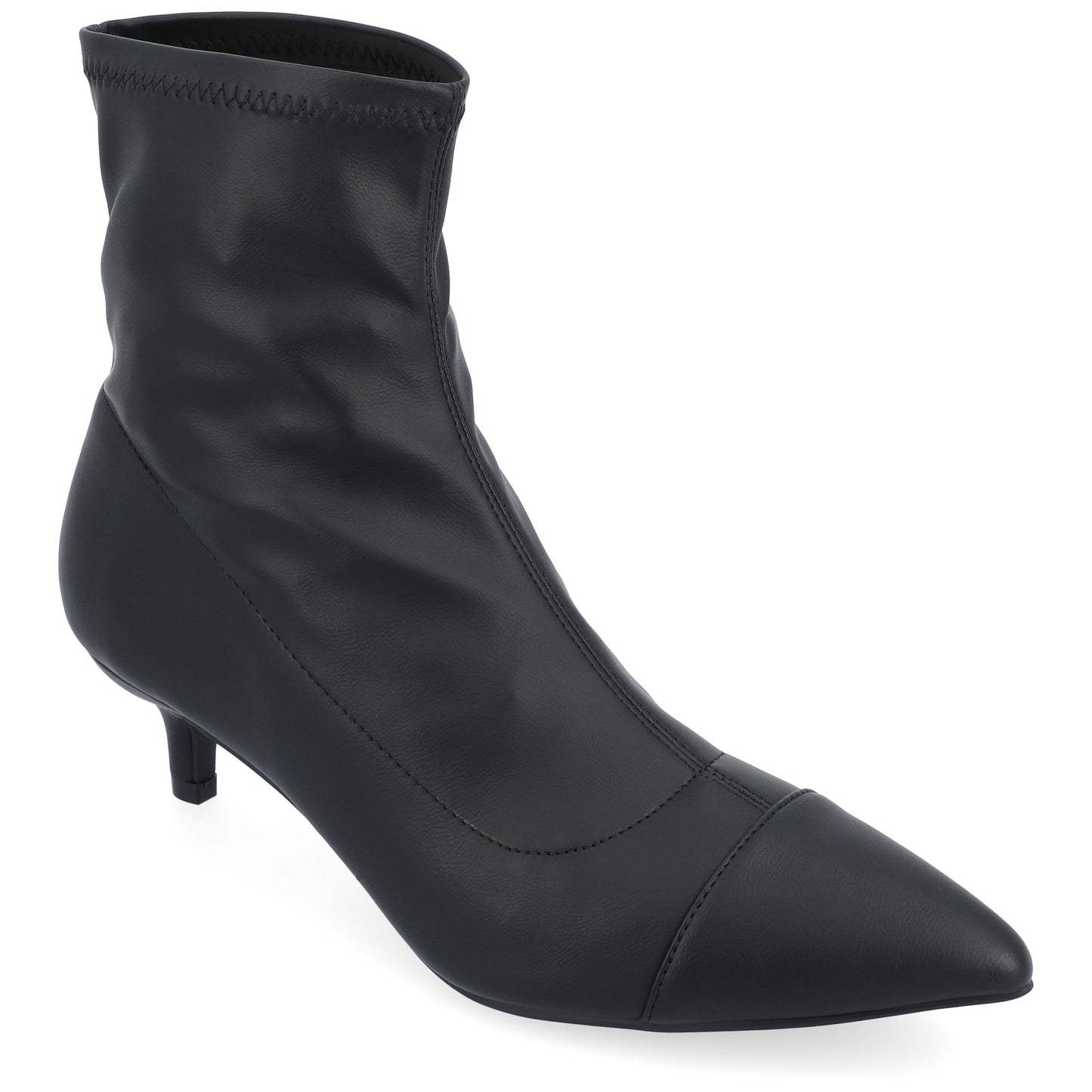 JOURNEE Collection Jadde Booties, Black