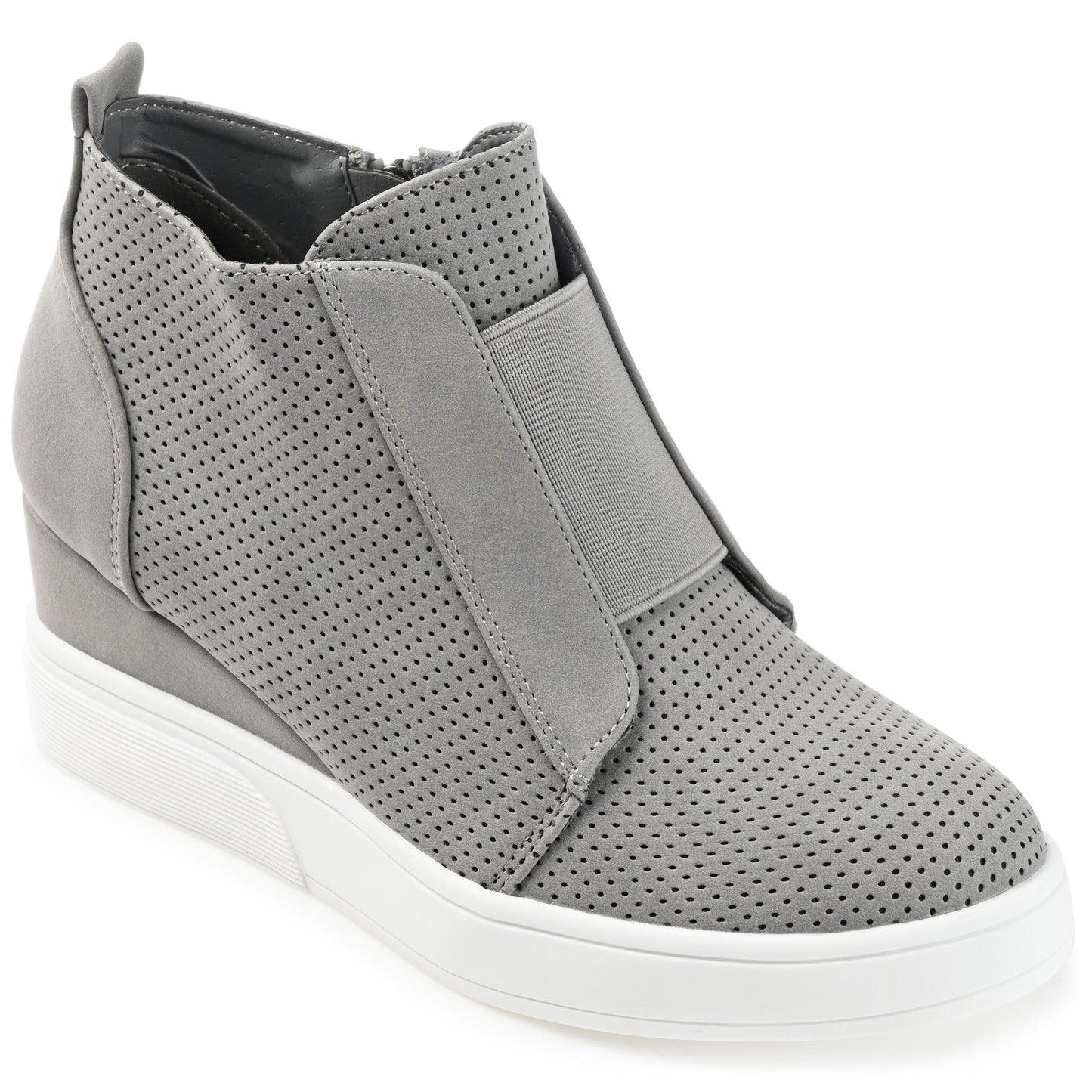 JOURNEE Collection Clara Senakers -Standard - Width, Grey