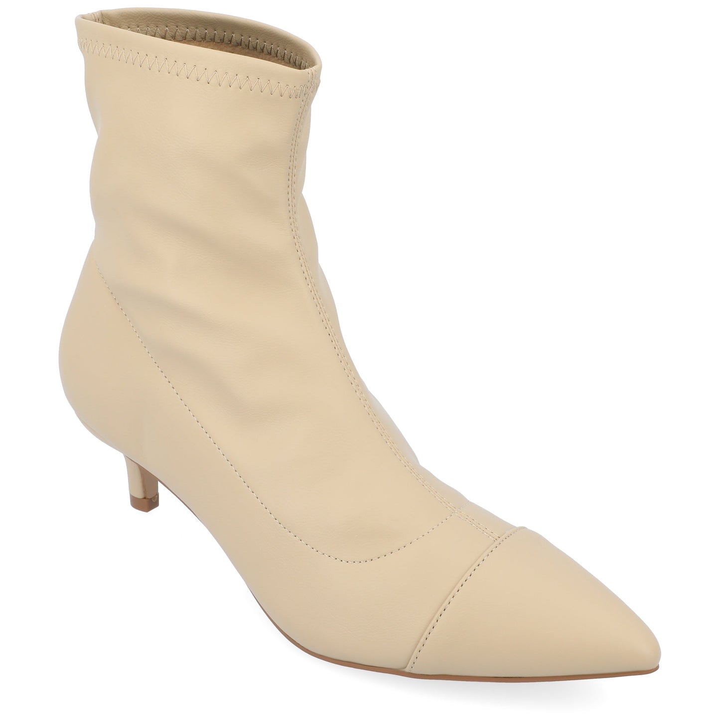 JOURNEE Collection Jadde Booties, Tan