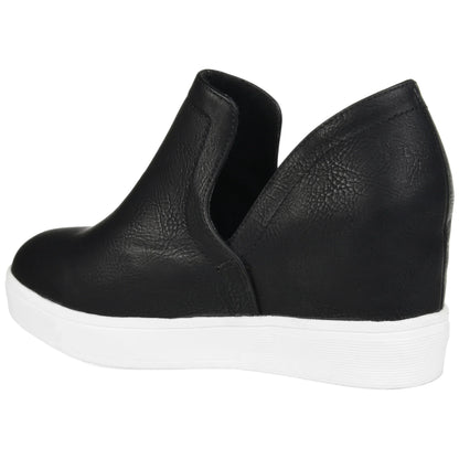 JOURNEE Collection Cardi Sneaker _Standard Width, Black