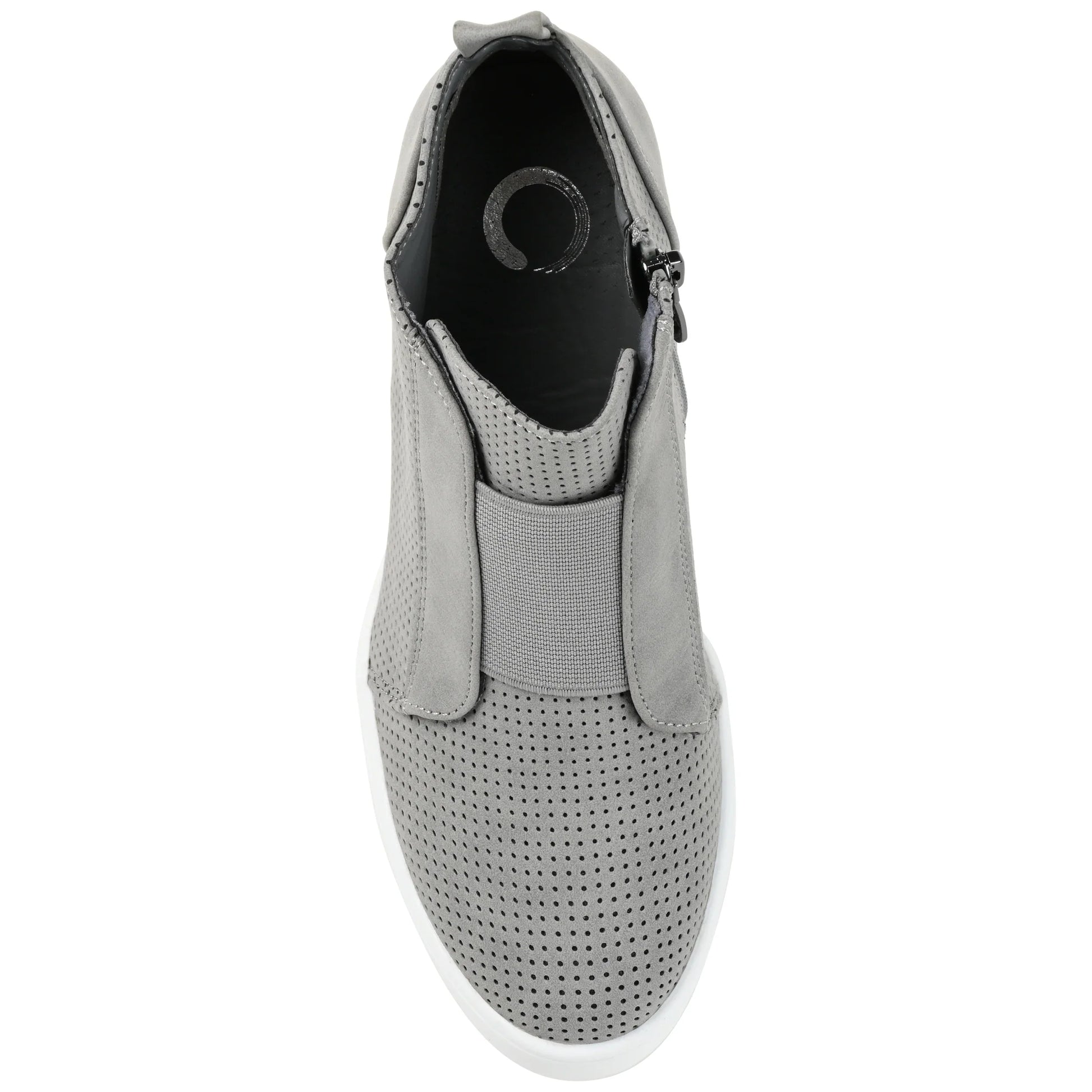 JOURNEE Collection Clara Senakers Wide Width, Grey
