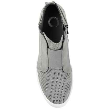 JOURNEE Collection Clara Senakers Wide Width, Grey