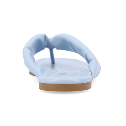 JOURNEE Collection Kyleen Flip-Flop Sandals, Blue