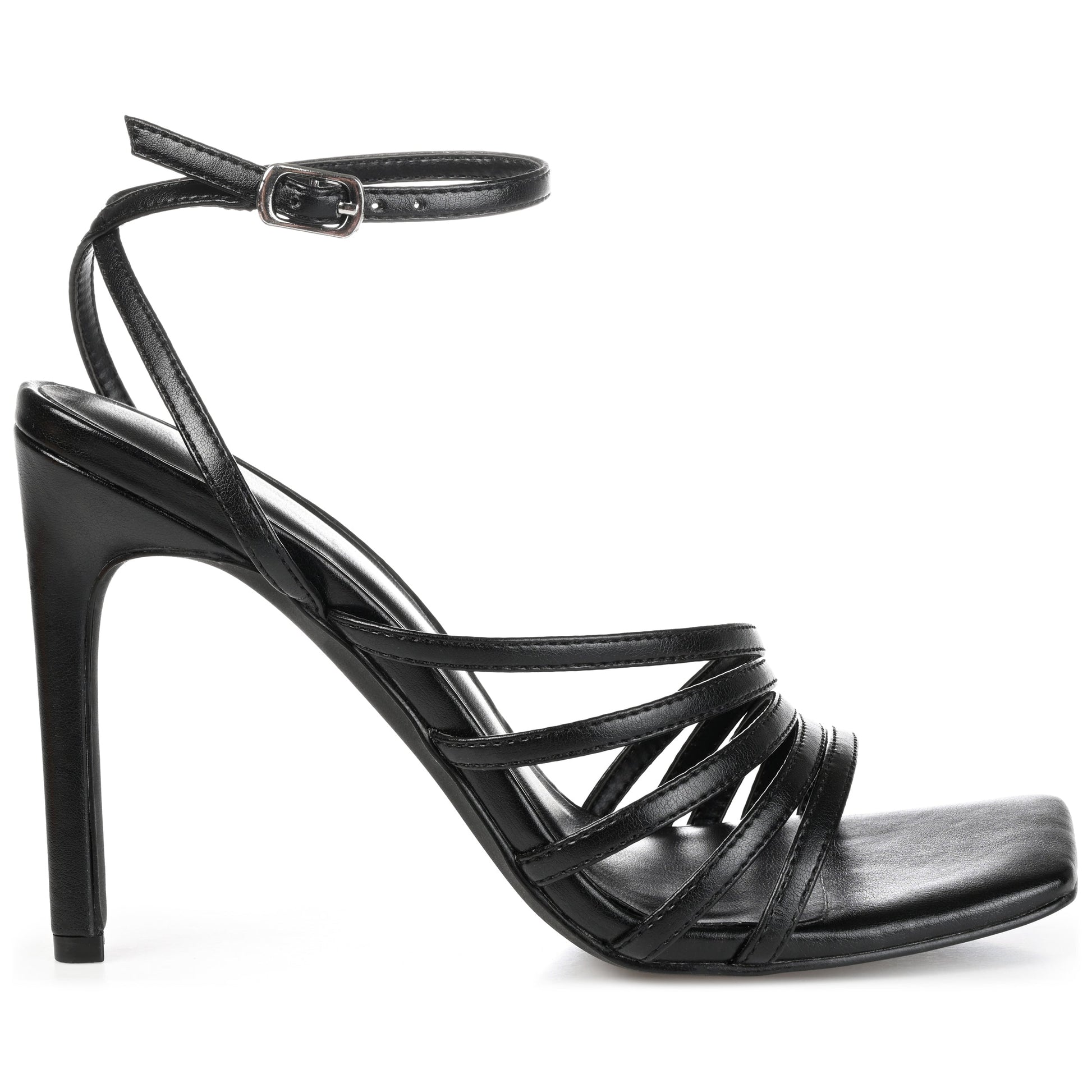 JOURNEE Collection Louella Heels, Black