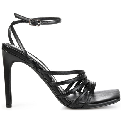 JOURNEE Collection Louella Heels, Black