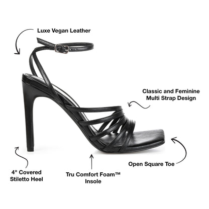 JOURNEE Collection Louella Heels, Large