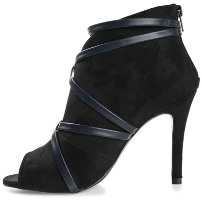 JOURNEE Collection Samara Booties-Wide Width, Black