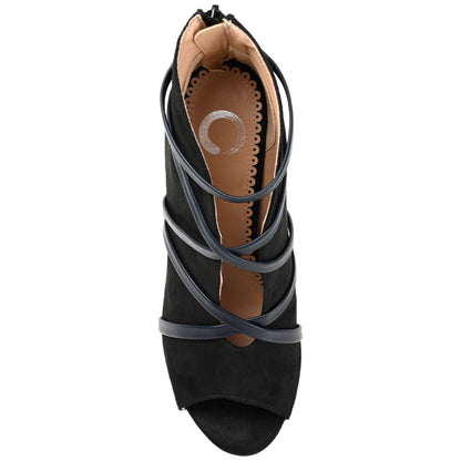 JOURNEE Collection Samara Booties-Wide Width, Black