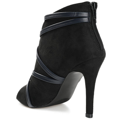 JOURNEE Collection Samara Booties-Wide Width, Black