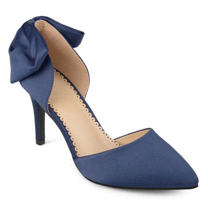 JOURNEE Collection Tanzi D'Orsay Bow Pump Test 23132