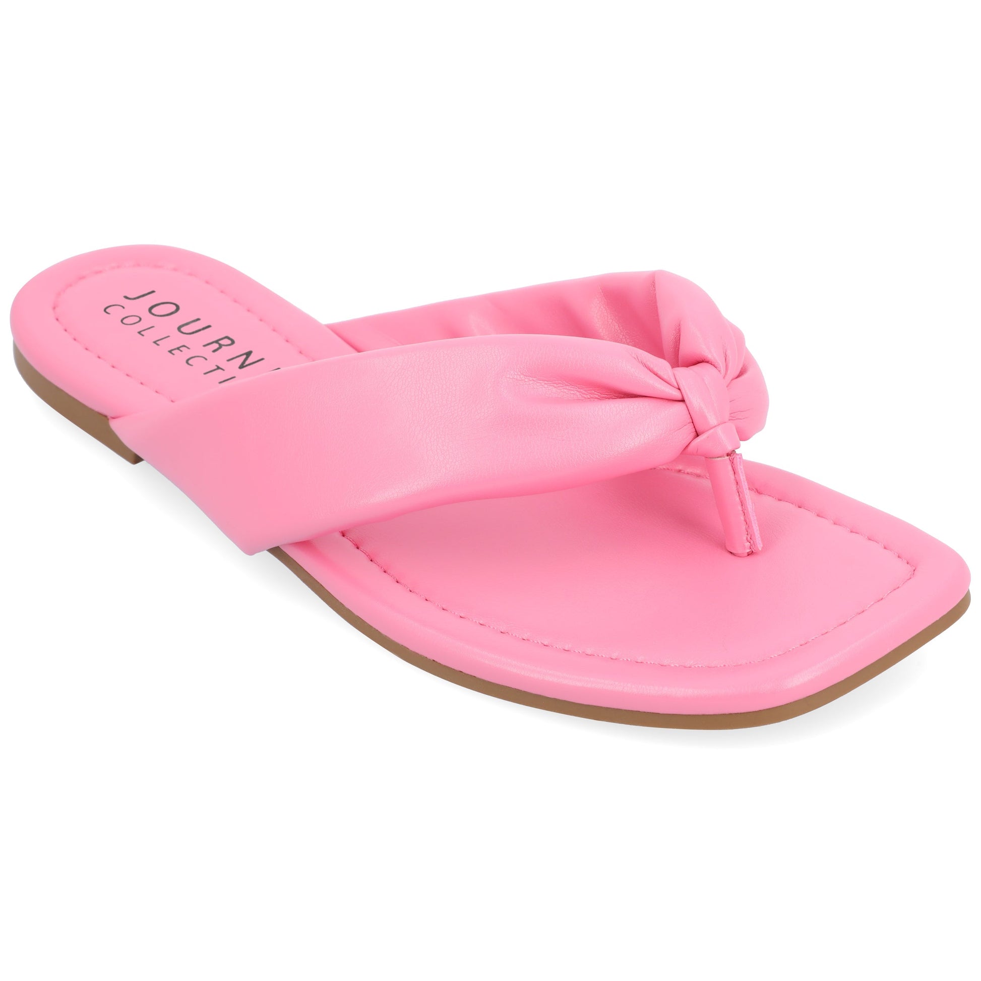 JOURNEE Collection Kyleen Flip-Flop Sandals, Pink