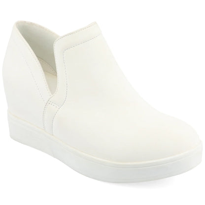 JOURNEE Collection Cardi Sneaker _Standard Width, White