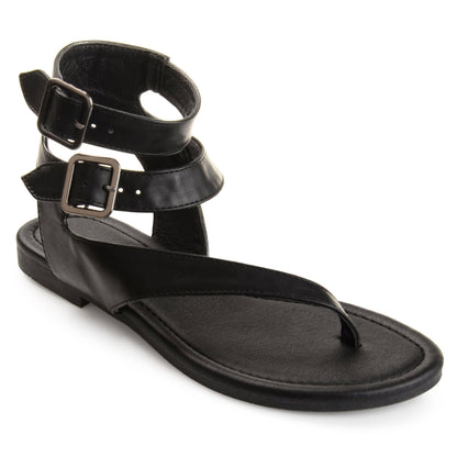 JOURNEE Collection Kyle - Flip-Flop Sandals, Black