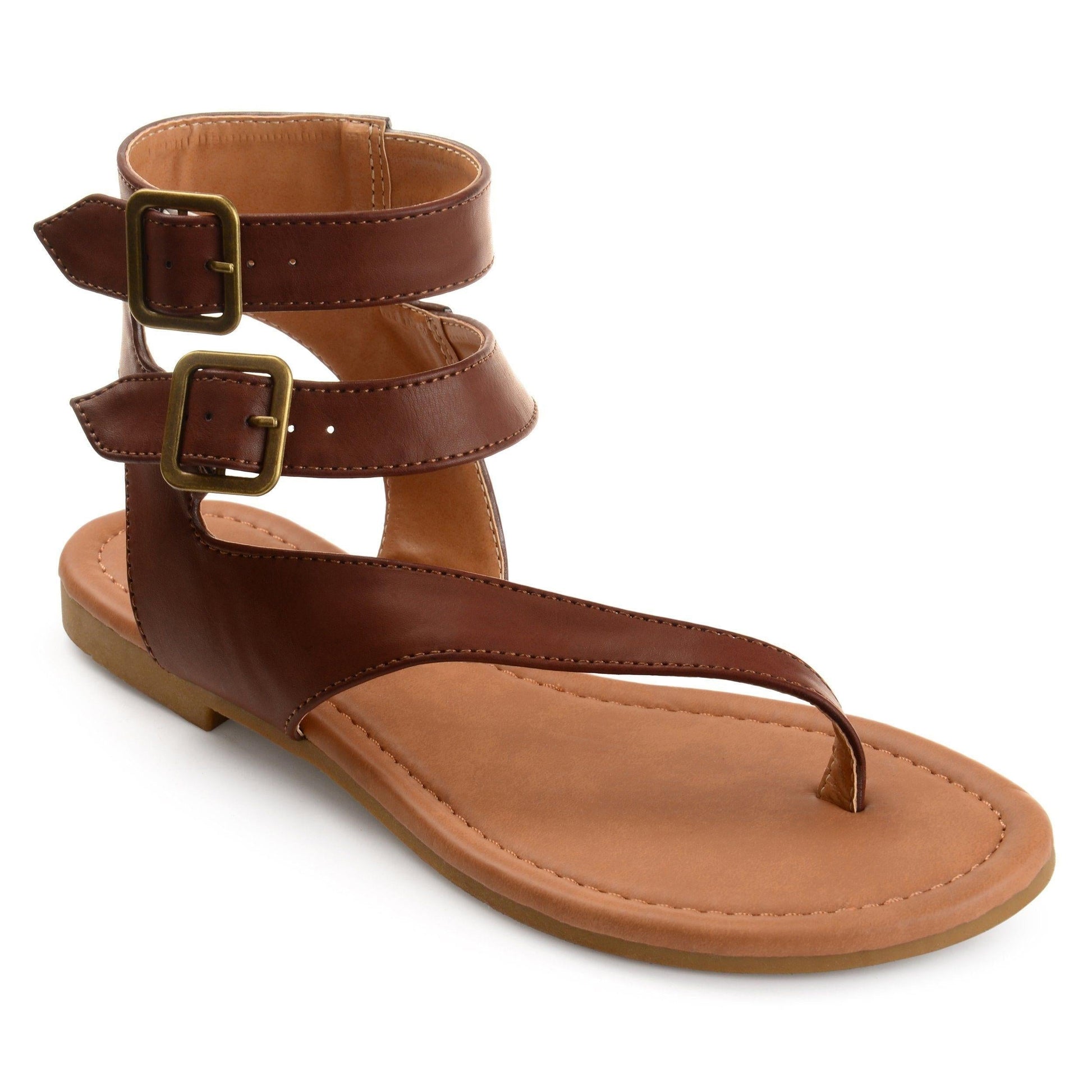 JOURNEE Collection Kyle - Flip-Flop Sandals, Brown
